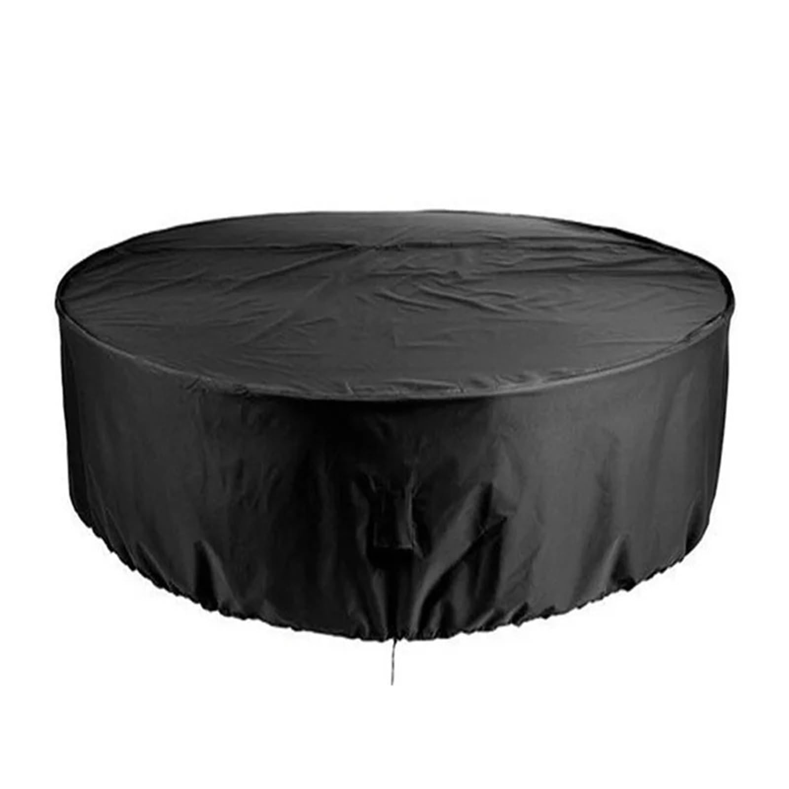 Yusuzh 210D-Round Table 210D Waterproof Patio Furniture Cover Round Garden Rain Snow Outdoor Dustproof For Sofa Table Chair Wind-Proof Anti-Uv For Patio Furniture(185X110cm)