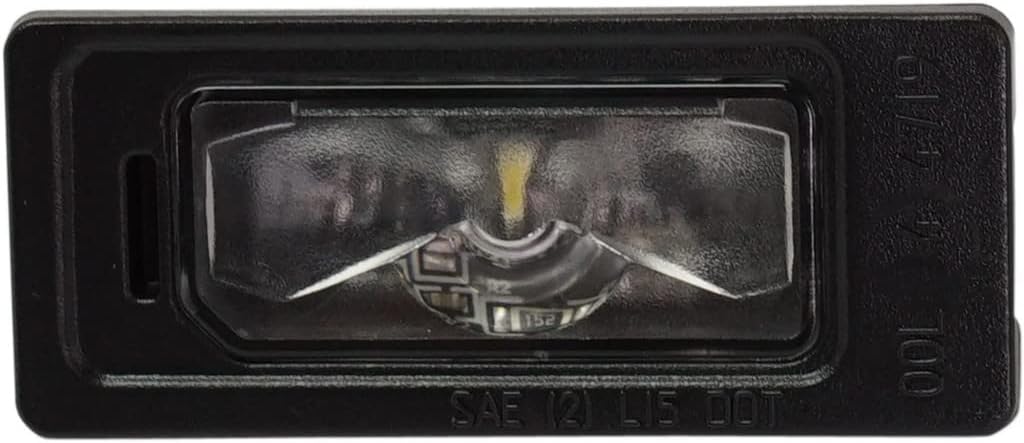 KarParts360 For Volkswagen Tiguan License Plate Light Assembly 2018 2019 2020 Driver OR Passenger Side | Single Piece | CAPA Certified VW2870114 | 5NA 943 021