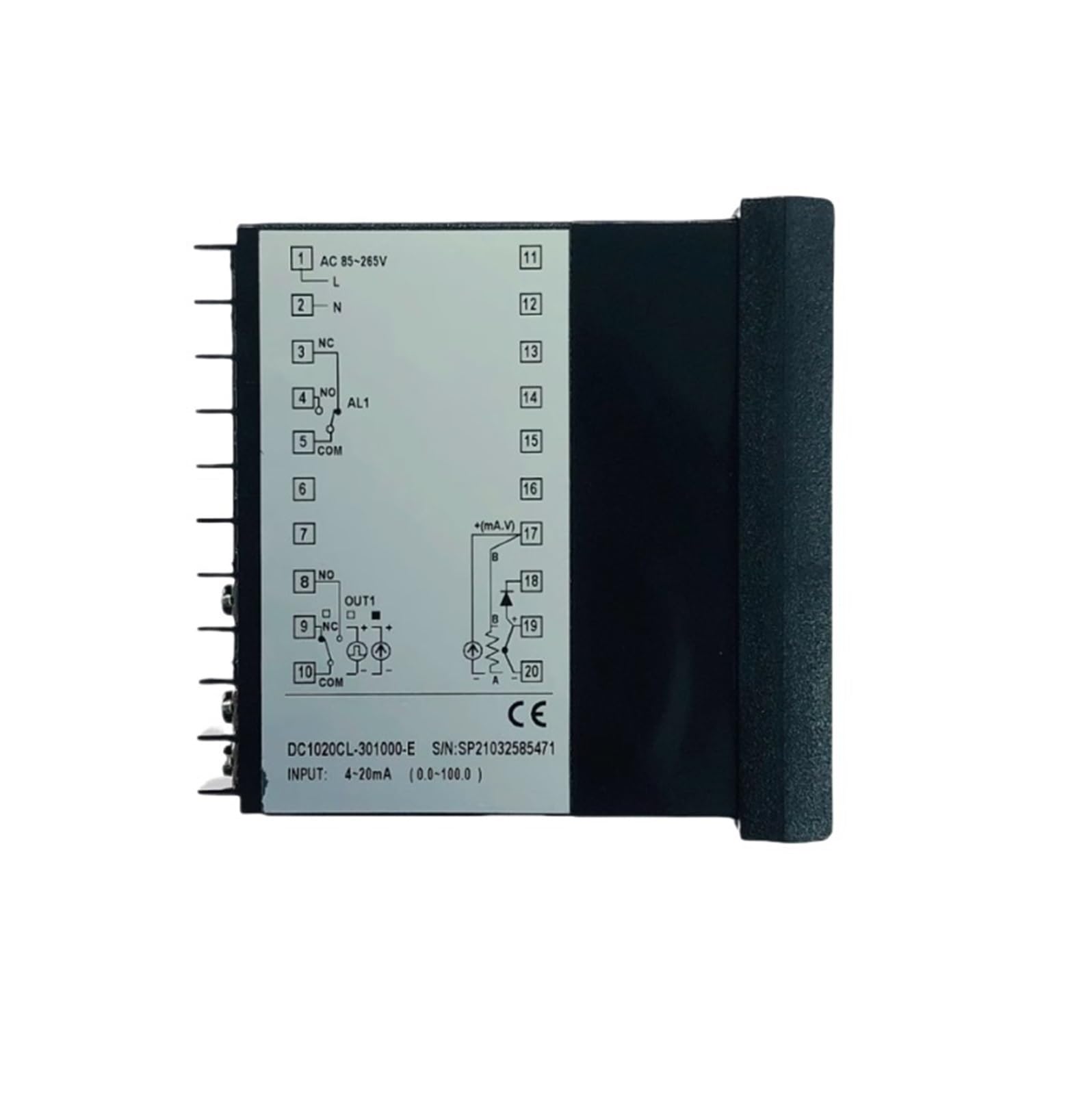 Régulateur de température DC1020CL-201000-E de haute précision
