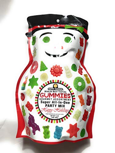 happy yummies worlds best tasting gourmet gummies happy holidays edition miniatura 1
