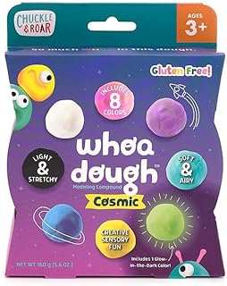 Whoa Dough Air Dry Clay Cosmic Colors by Chuckle & Roar