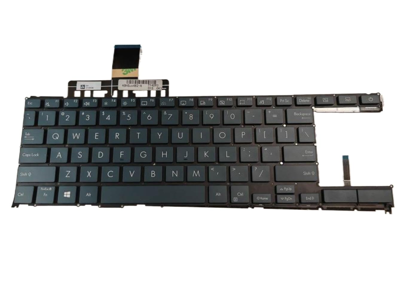 Clavier rétroéclairé premium pour ZenBook UX482EG ajustement mécanique parfait - 2