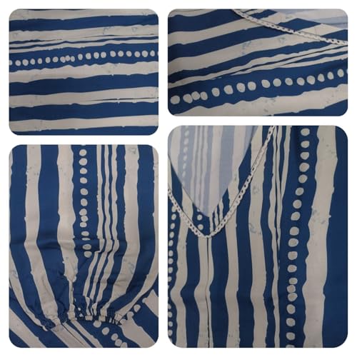 Image of Leriya Fashion Dress for Women | Western One Piece Dress for Women Short & Long | Half Sleeve Casual Summer Dresses for Beach & Stylish Party Outifits Below The Knee