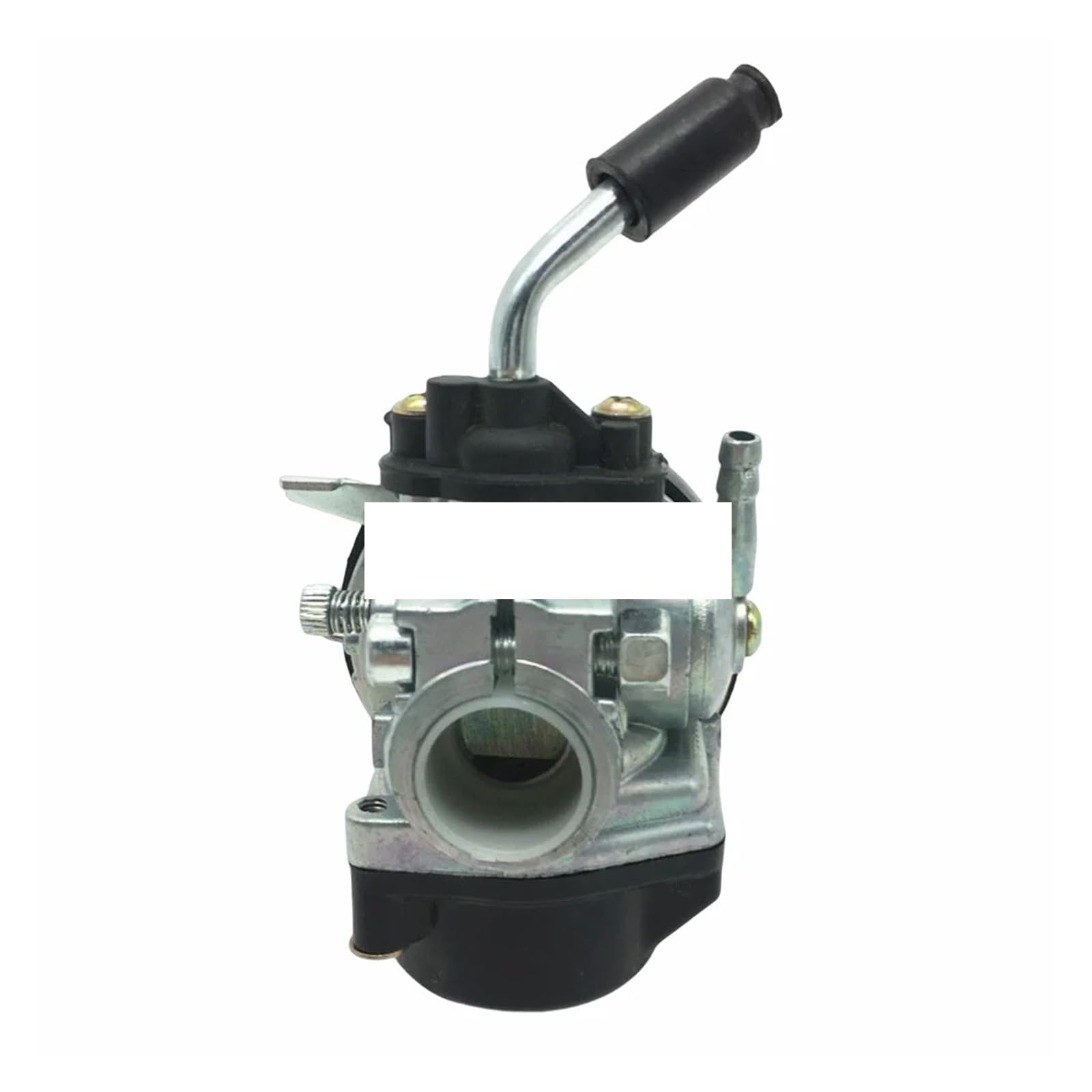 Carburador de moto Carburador para bicicletas de 49cc, 60cc, 66cc, 80cc, 2 tiempos, motorizado con estrangulador