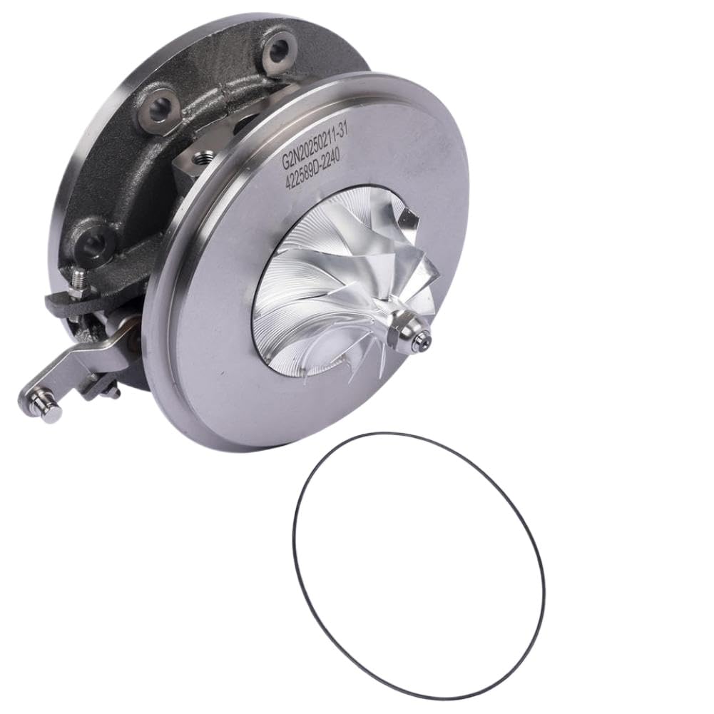 Cartouche Turbo compatible avec les moteurs Hino 268, 338, 338T J08E 7,7 L – Remplace les références 830727-0001 et 830724-5002.