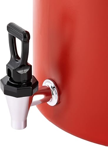 Miniatura 9 de Dispensador de bebidas aislado de 2.64 galones, servidor de bebidas calientes y hielo con interior de acero inoxidable 304 y espita para té