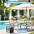 Ausic Portable Misting System for Outside Patio, Outdoor Water Cooling Mister with Battery Powered Pump (Max 8Hrs), 20L Bucket, 26FT Hose, Patio Misters for Tailgating, Pasture, Camping, Canopy, Sport