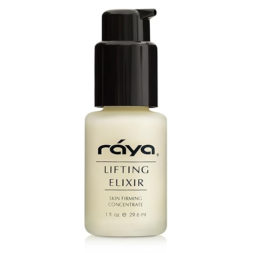 Raya Elixir de elevación (555)  Tratamiento facial reafirmante, levantador y antienvejecimiento para pieles sin problemas  Ayuda a reducir las
