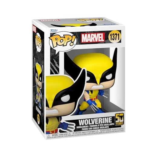 Funko Pop! Marvel: Wolverine 50th – Ultimate Wolverine - (Classic) - X-Men - Figura de Vinilo Coleccionable - Idea de Regalo- Mercancia Oficial - Juguetes para Niños y Adultos - Comic Books Fans