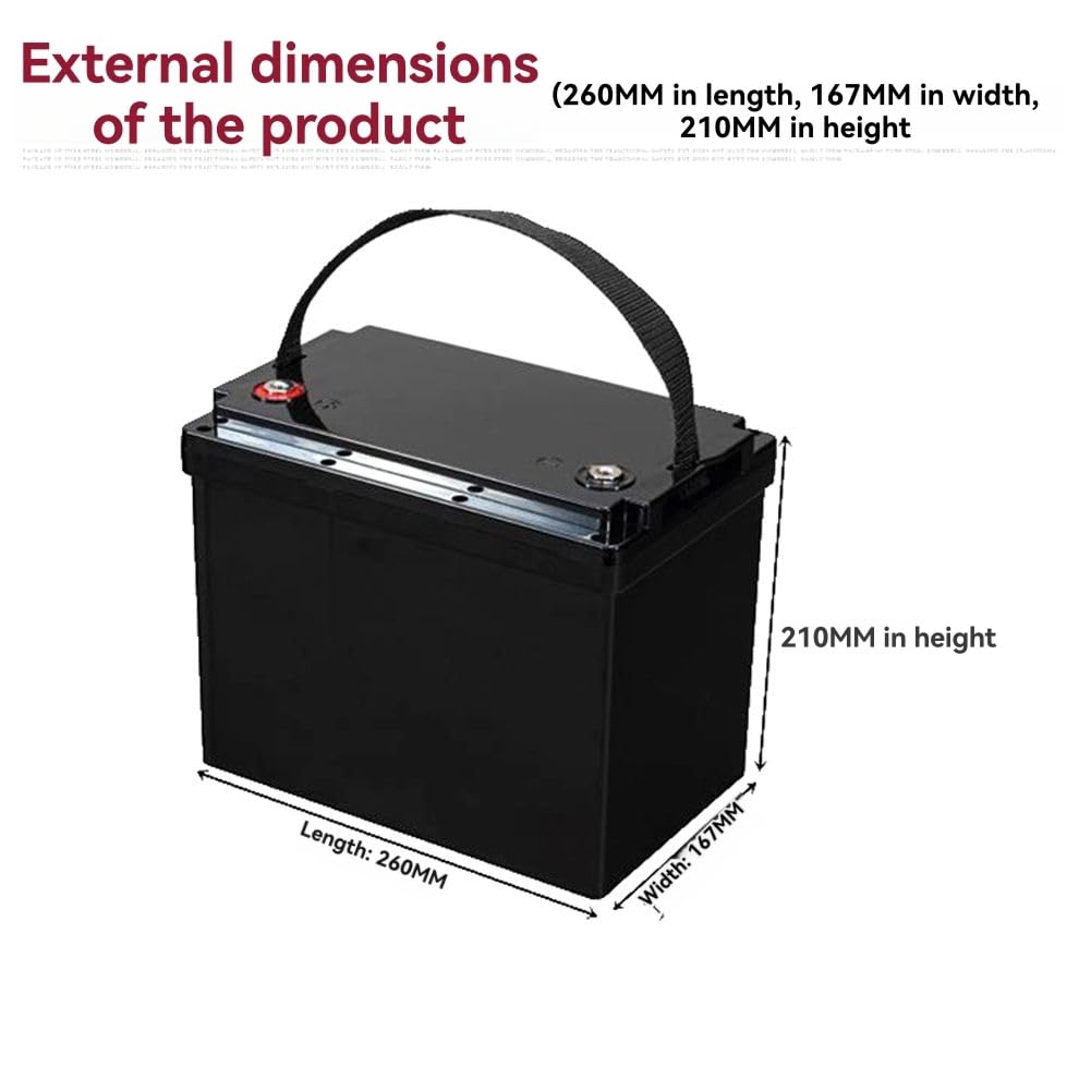 Amazon.co.jp: Wsikafxn NCM LiFePO4セル12V 70Ahバッテリーケース12.8