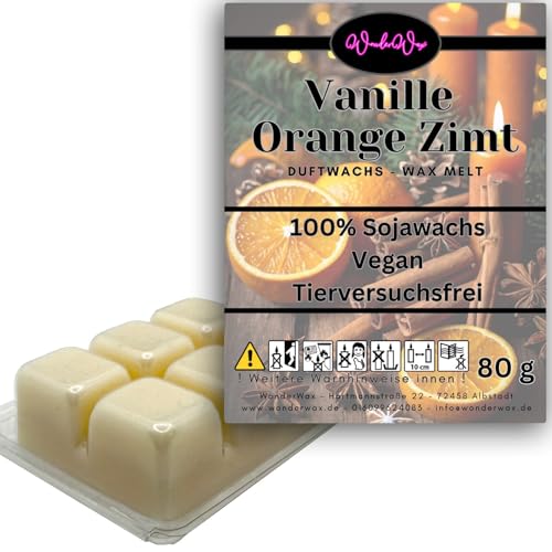 WonderWax Duftwachs Wax Melts für Duftlampe, 6 Würfel Duftmelt Wachsmelt...