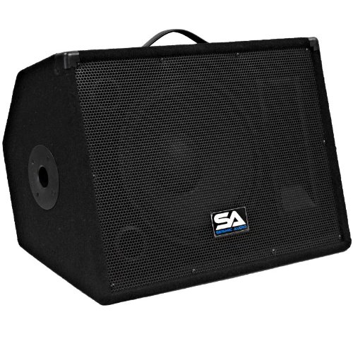 Seismic Audio - Single 12' Floor Monitors Studio, Stage, or Floor use - Pole Mount for PA/DJ...