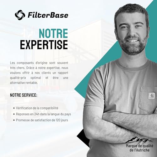 Filtre à charbon FilterBase® anti-odeurs haute performance Bosch et Neff