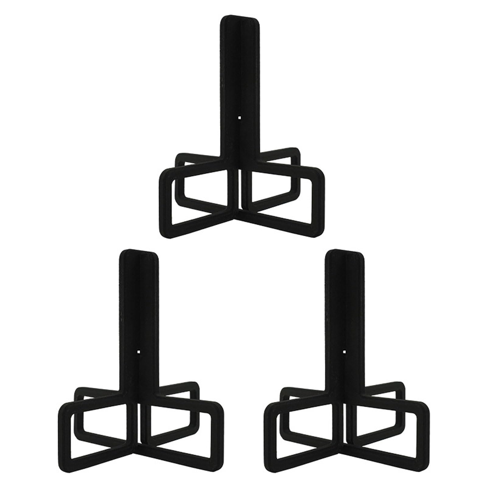 APGLSXY Three Purpose Sectional Bottle Rack for Kitchen and Club Use Simple Arrange Lacking Tools Black ABS Build Compact Kitchen Tool Set