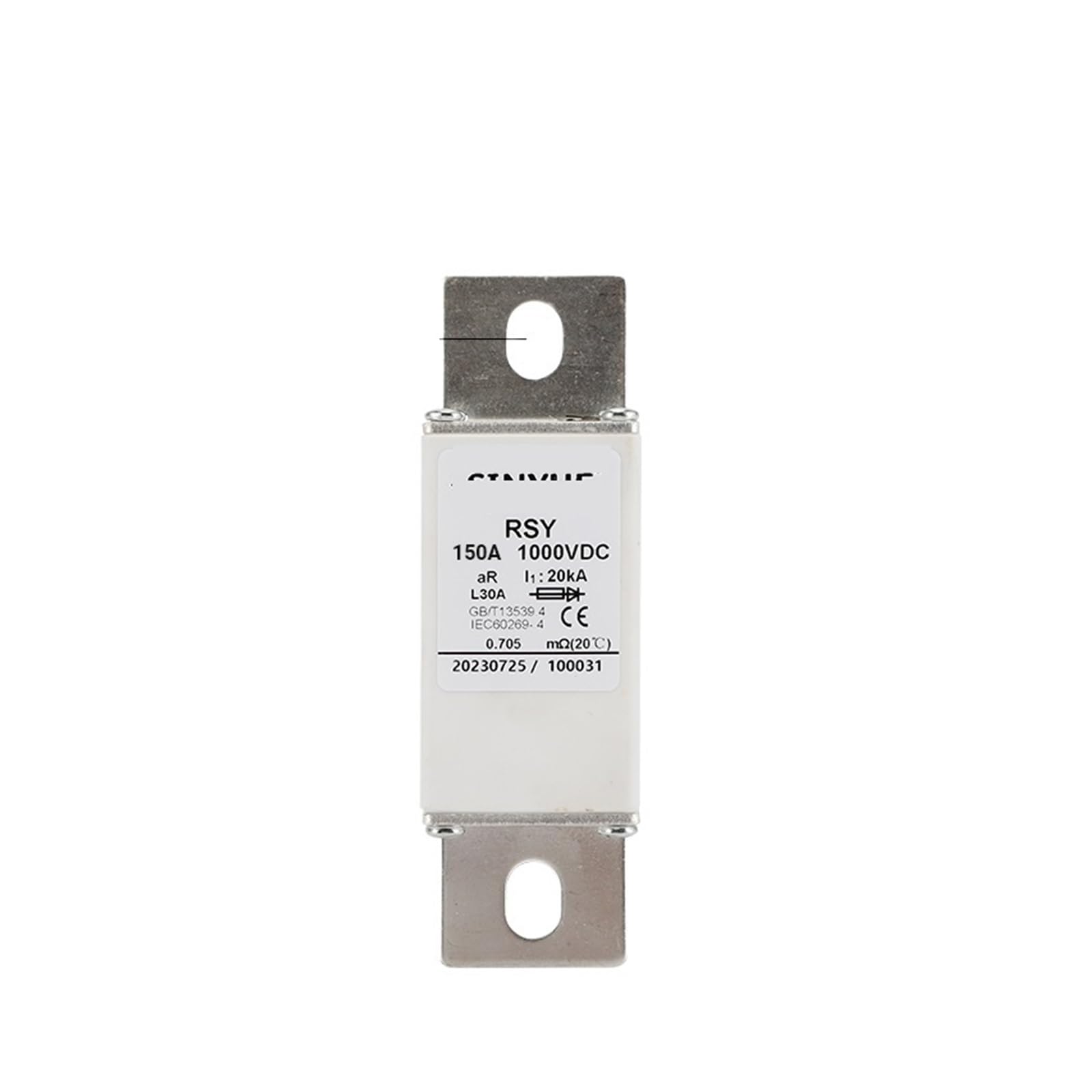 Car Fuse Fast Charging Pile DC Fuse DC1000V 80A 100A 125A 160A 200A 250A
