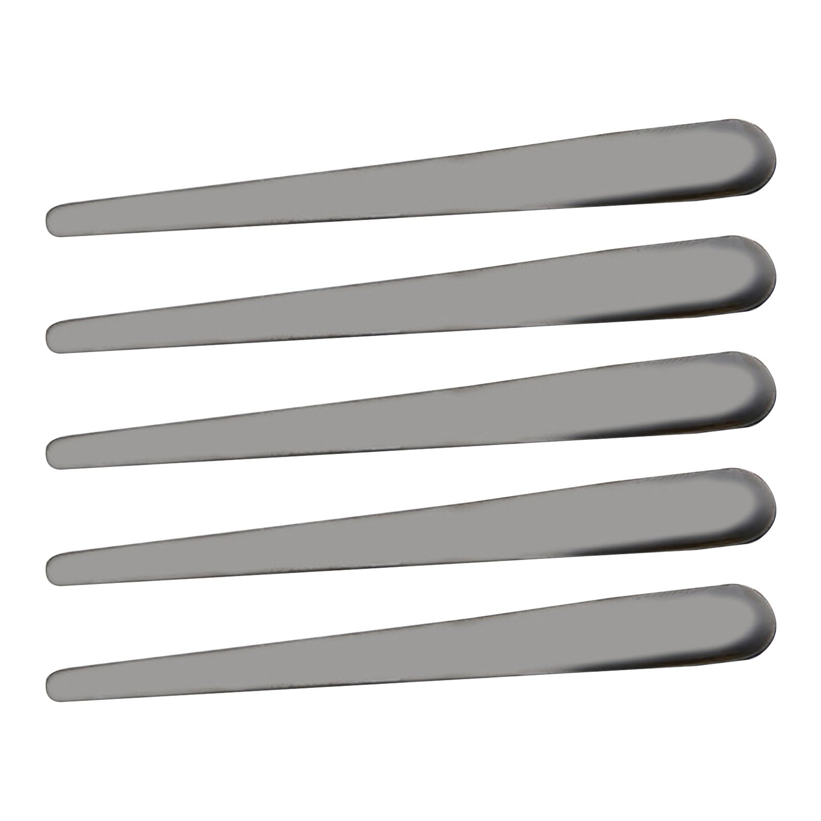 TFAOYS 5 Pcs Multifunctional Dessert Spoons and Forks Stainless Steel Unique Food Fruit Picks Appetizer Dessert Forks Stainless Steel Fork Unique Food Picks