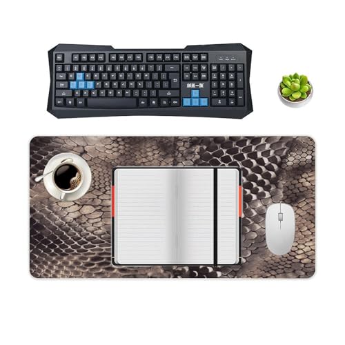 Mouse Pad Clásico Snake Skin Grande de Goma Antideslizante miniatura 4