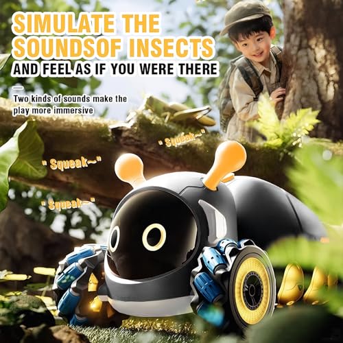 Rc Stunt Remote Control Car Toys, Remote-Controlled Bionic Caterpillar Car - image 6