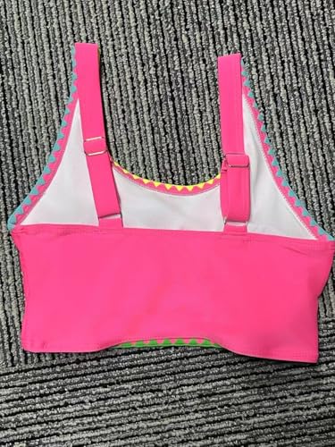 Image of Teen Girls Swimsuits Two Piece Girls Bathing Suit Bikini Sets with Chest Pad Size 9-16 Years