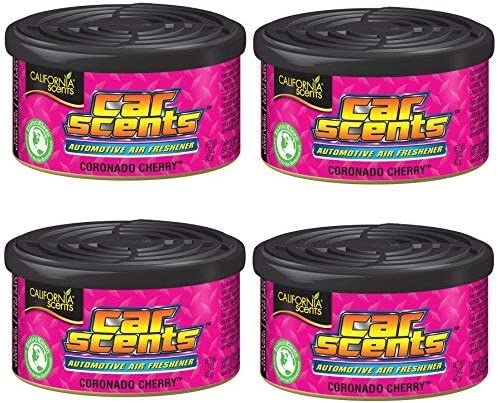 California Scents CCS-446TR Concord 樱桃空气清新剂,4 件套
