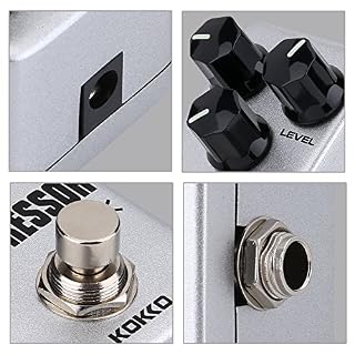 Pédale d’effet de guitare, mini compresseur pédale d’effet Accessoire d’instrument pour guitare électrique - Les Beatles, Paul McCartney, John Lennon, RIngo Starr, George Harrison Pédale d'effet de guitare, mini compresseur pédale d'effet Accessoire d'instrument pour guitare électrique – Image 5