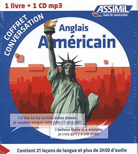 Télécharger Coffret conversation anglais Américain (Guide+CD) PDF