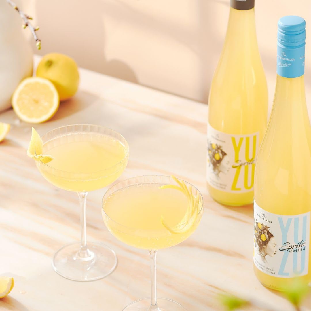 KATLENBURGER – Yuzu Spritz alkoholfrei | Moderner Aperitif mit asiatischer Yuzu und charaktervoller Zitrusnote. Ideal für bewussten Genuss bei jedem Anlass. Inhalt: 6x 750 ml