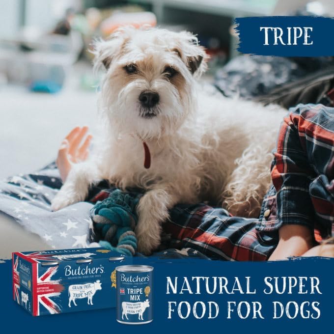 Butcher's Tripe Loaf Recipes Dog Food Tins, 24 x 400g — view 6