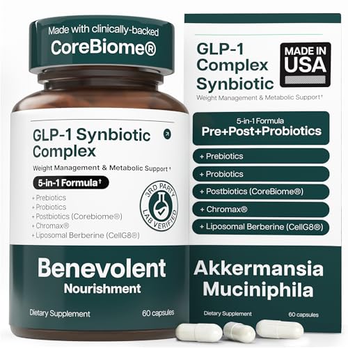 Benevolent GLP-1 Probiotic with Liposomal Berberine