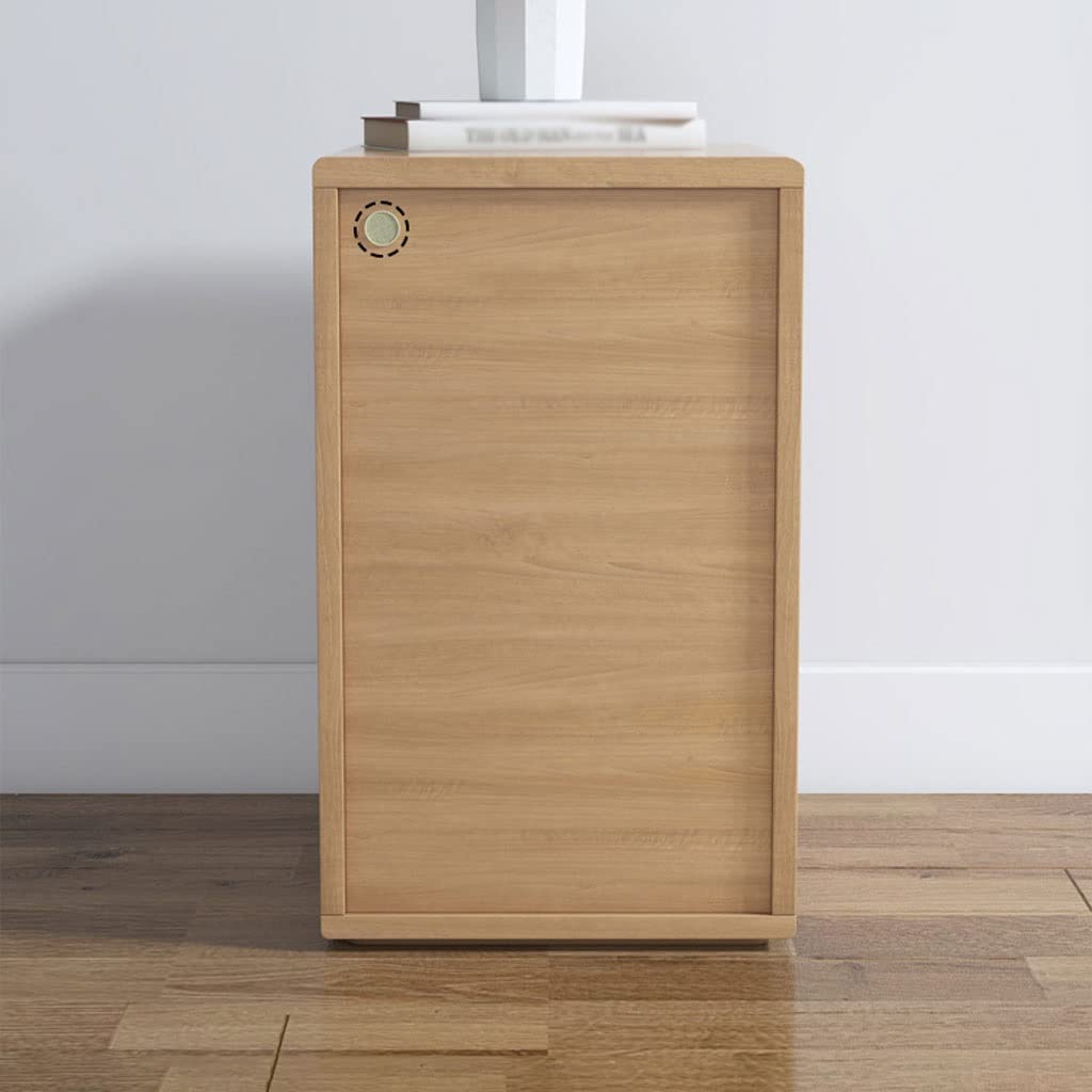Nachtisch Holz Dreiziehende Nachttischkabinett Lagerschrank Modernem Minimalist Wohnzimmer Schlafzimmer Nachttisch Aufbewahrungsschublade Kleines Kabinett (Holz) Nachtkommode (Color : D)