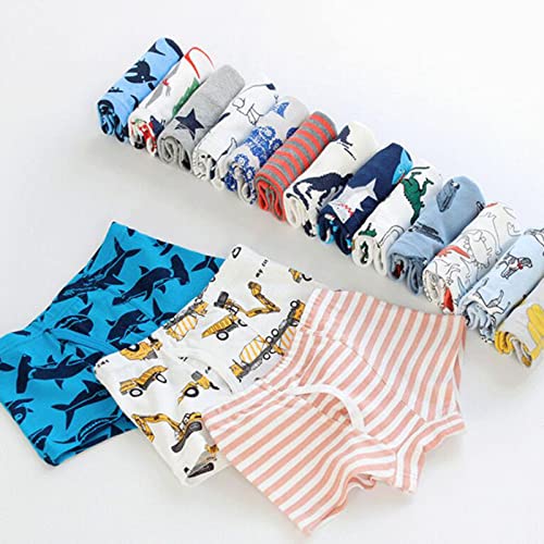 3 Pack Kids Children Baby Boys Underwear Cute Cartoon Print Underwear Shorts Pants Cotton Woman's Boy Shorts2