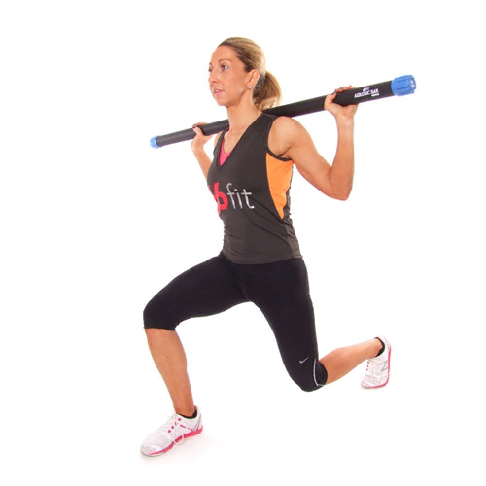66fit Barre lestée fitness