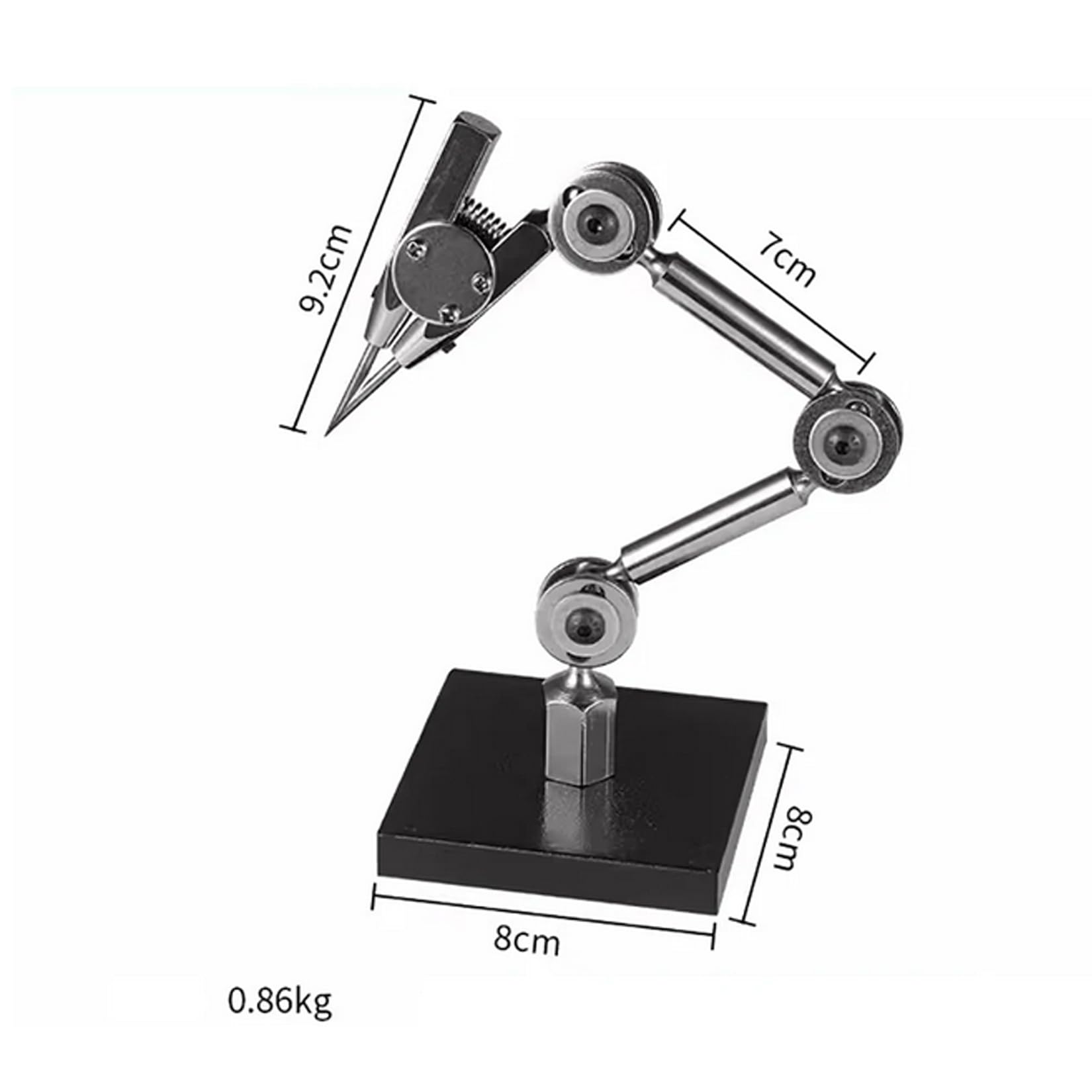 LeTkingok Universal Single Head Clamp Rebound Jig Third Hand Soldering Station Jewelry Welding Clamp Welded Fixture