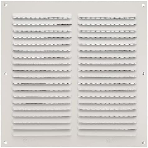 Amig - Grille de ventilation carrée en Aluminium avec moustiquaire ...