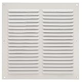 Amig - Griglia Quadrata in Alluminio con Zanzariera | Griglie di Ventilazione per Presa d'...