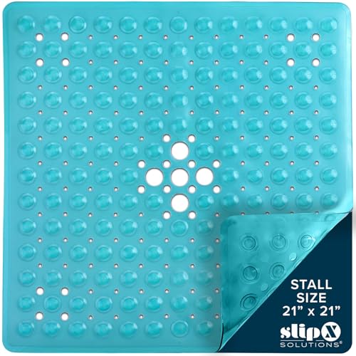 SlipX Solutions Essential Square Shower Mat, 21