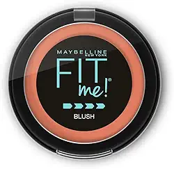 Maybelline NY Blush em Pó Fit Me Efeito Natural Poros Invisíveis, Pêssego