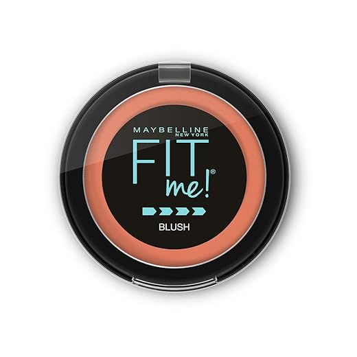 Maybelline NY Blush em Pó Fit Me Efeito Natural Poros Invisíveis, Pêssego