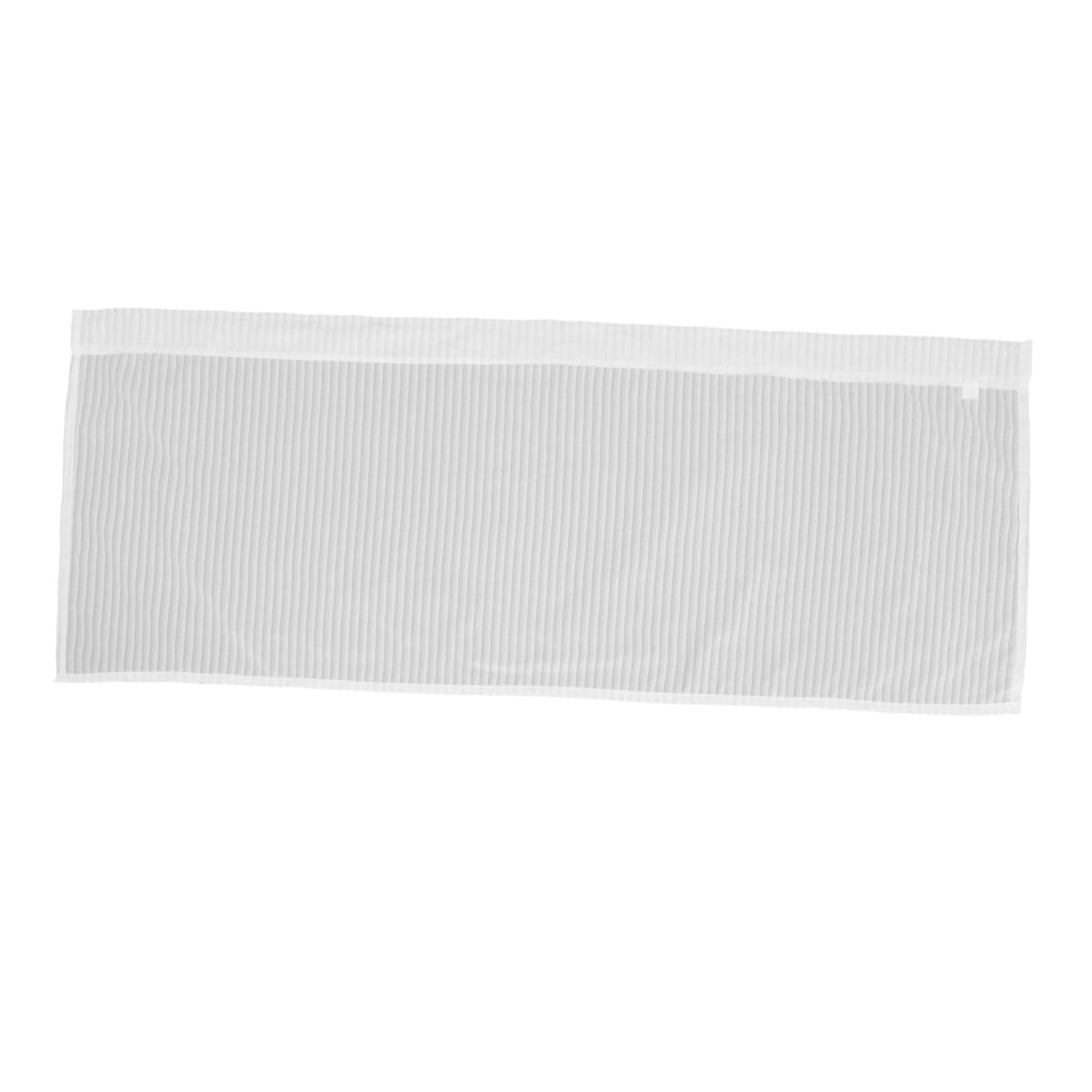 Cortinas para cocina Hemobllo en poliéster de alta calidad y diseño minimalista blanco