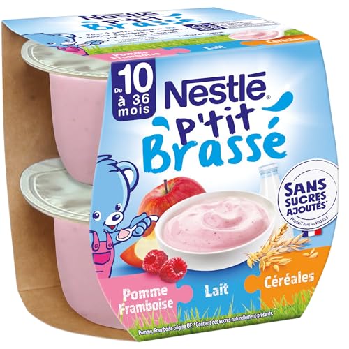 NESTLÉ BÉBÉ - P'TIT BRASSÉ LAIT FRUITS CÉRÉALES POMME...