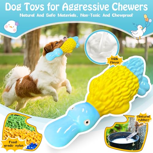 Dog-Toys-for-Aggressive-Chewers-Tough-Dog-Chew-Toys-Large-Squeaky-Dog-Toys-for-All-Breed-Sizes-to-Keep-Them-Busy-Blue