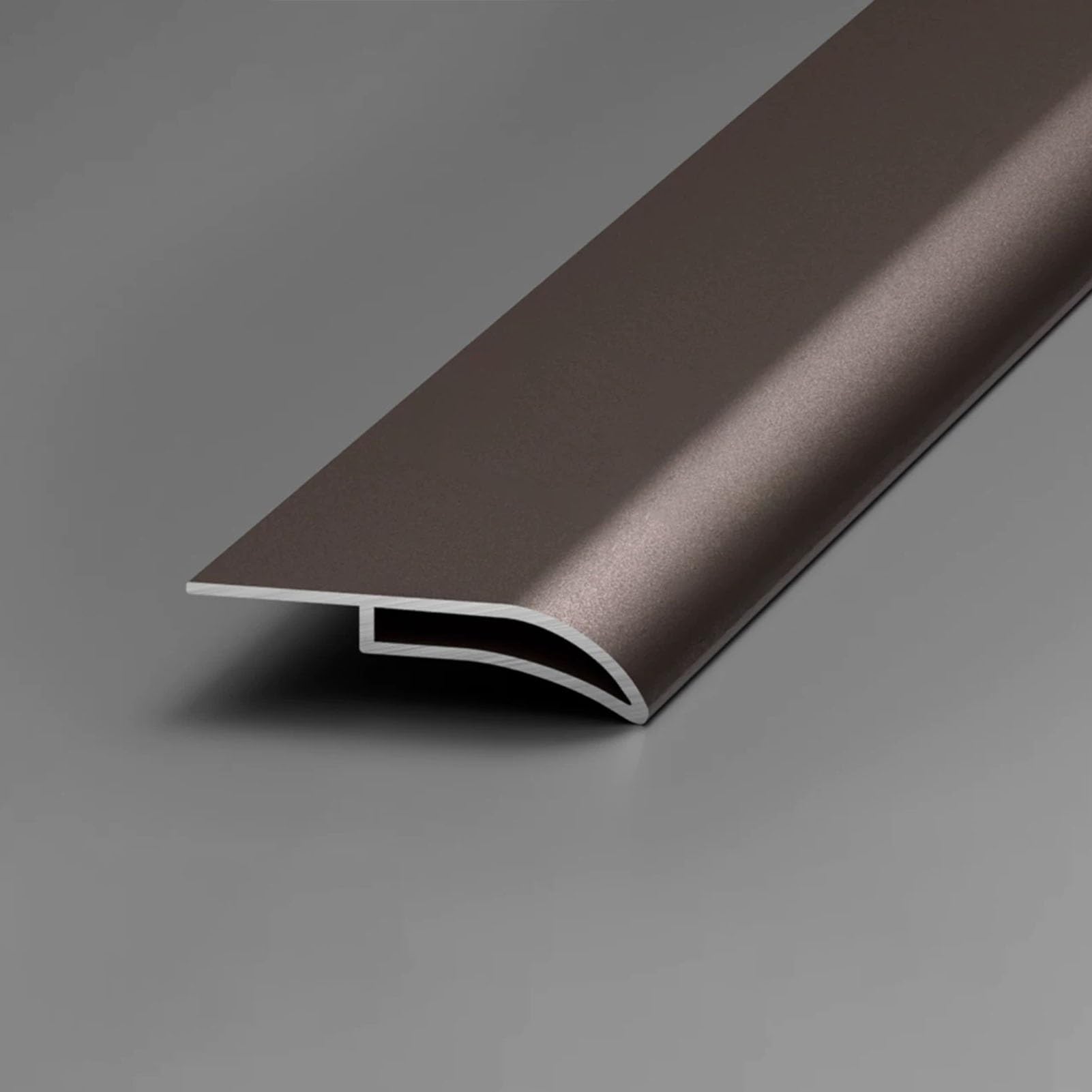 Vierteaguas Muro Exterior Deflector de Borde para Goteo en Tejado | Barrera de Aluminio Contra el Agua para Paredes Exteriores, Alféizares de Ventanas y Puertas Exteriores(Brown,2.5m(8.2ft))