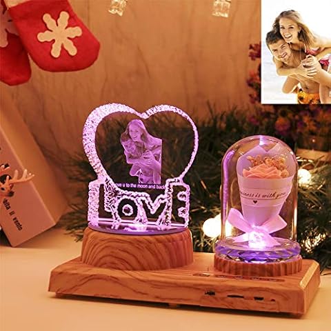 Lámpara de cristal 3D personalizada ASD Jewelry Cover