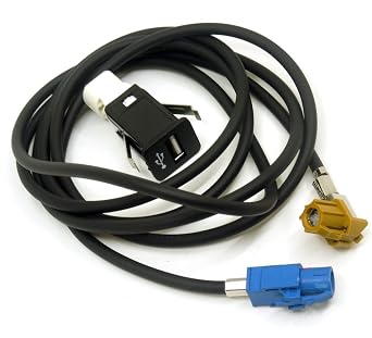 Glovebox CIC NBT USB Socket Port Switch Cable Wire Harness Compatible with BMW E60 E81 E87 E70 E90 E92 E91 F12