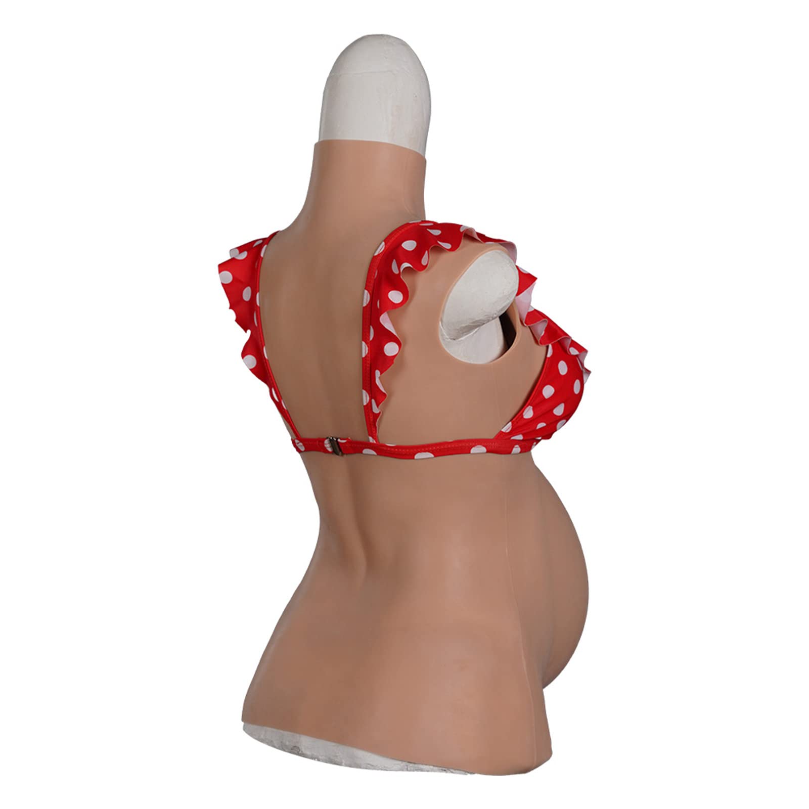 Realistyczne silikonowe sztuczne formy brzucha i piersi do cosplay i crossdressingu