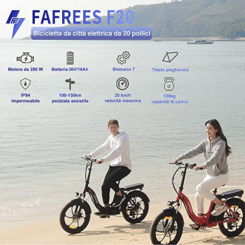 Fafrees F20 Fat Ebike 3.0 Tire per pendolari, 20