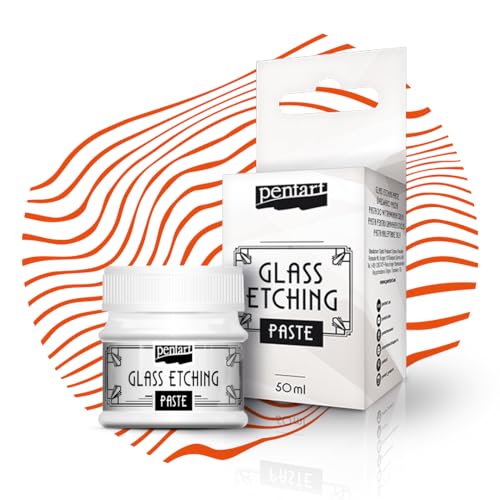Zitas Creative Glasätzungspaste 50ml - Frosteffekt Glasätzpaste - DAS ORIGINAL! Glass Etching paste Ätzpaste Frosteffekt