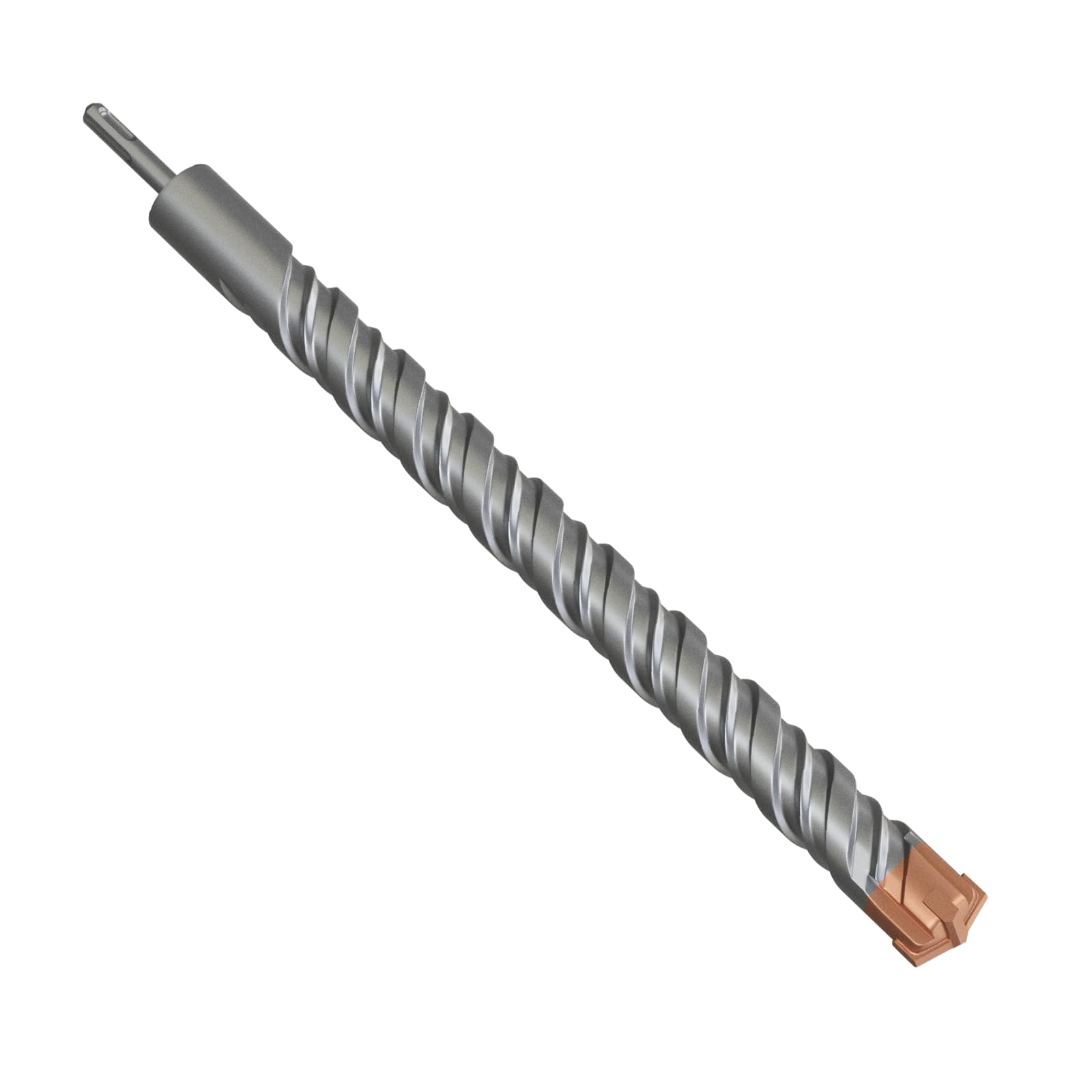 Maysay Foret à béton SDS Plus 35 x 460 mm avec 4 tranchants en carbure - Foret à béton professionnel pour pierre, béton, bois, brique et carrelage