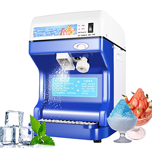 Elektrischer Eisbrecher, Eisrasierer,Automatischer Slush-Crusher für kommerzielle Milchtee-Shops, Bars und Shops…