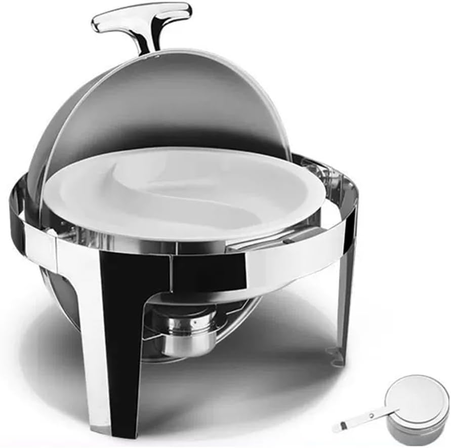 Round Buffet Stove Commercial Buffet Stove Buffet Stove Buffet Tableware Buffet Tableware Solid Alcohol Heating Water Insulation Capacity (Ceramic A) (Ceramic C)